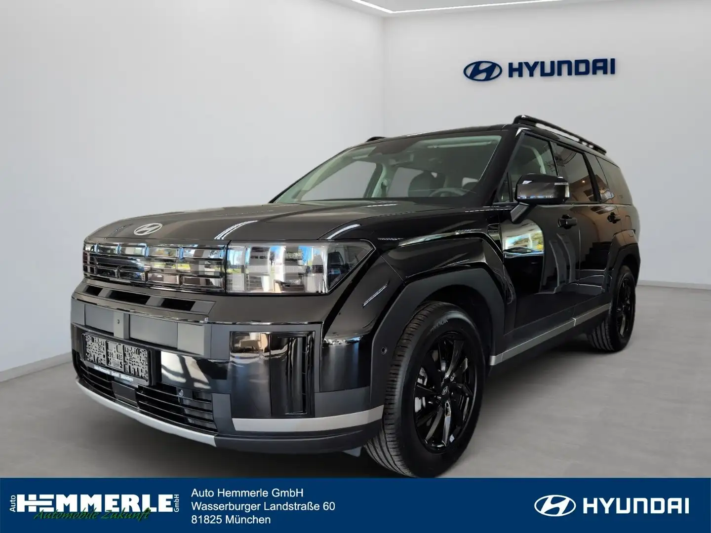 Hyundai SANTA FE 1.6 T-GDI 4WD*BOSE*MEMORY*SzBL*360* Noir - 1