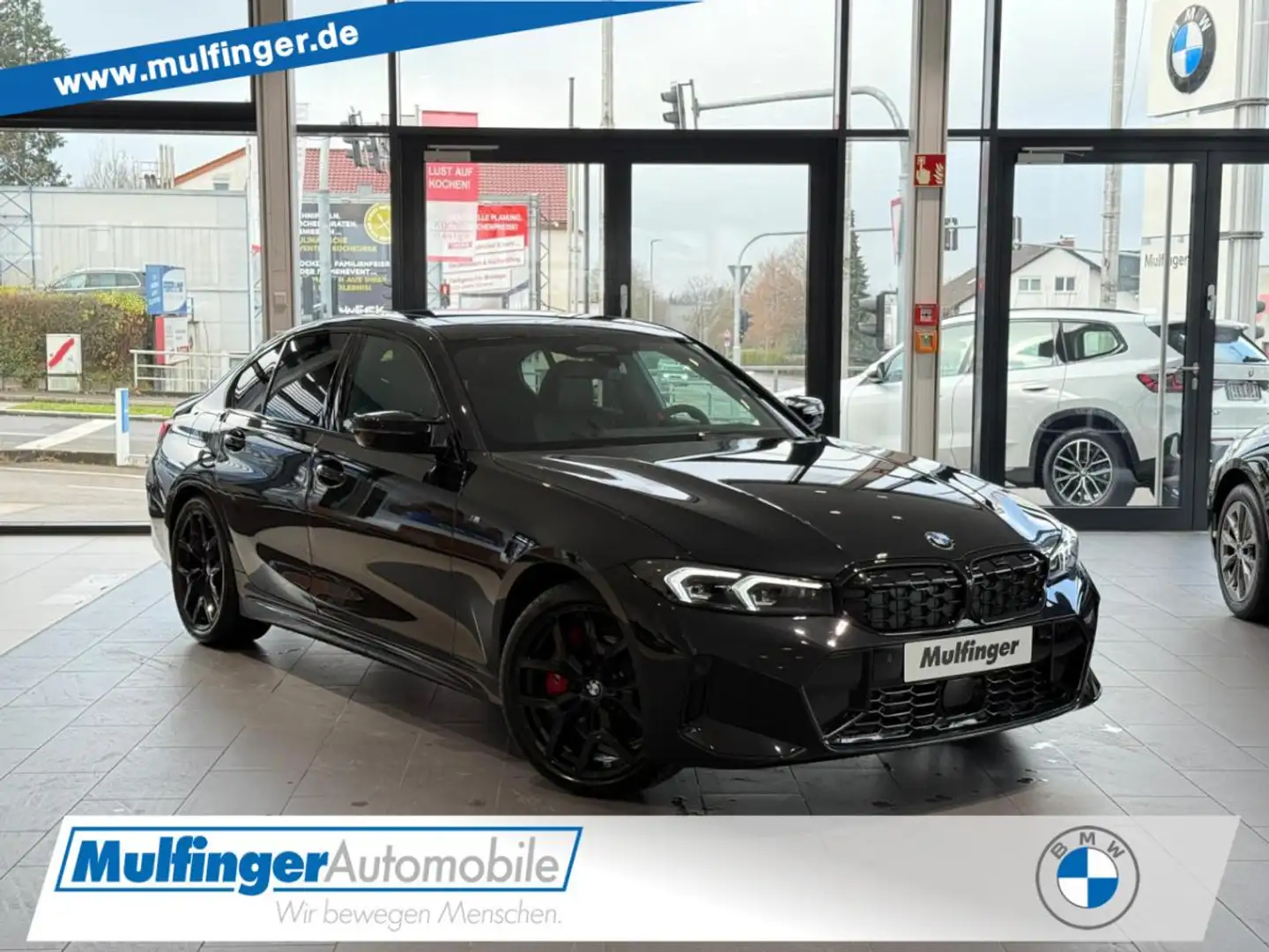 BMW M3 d xDr.HUD ACC SurView GlasD.Lenkradh.H/K 19" Schwarz - 1