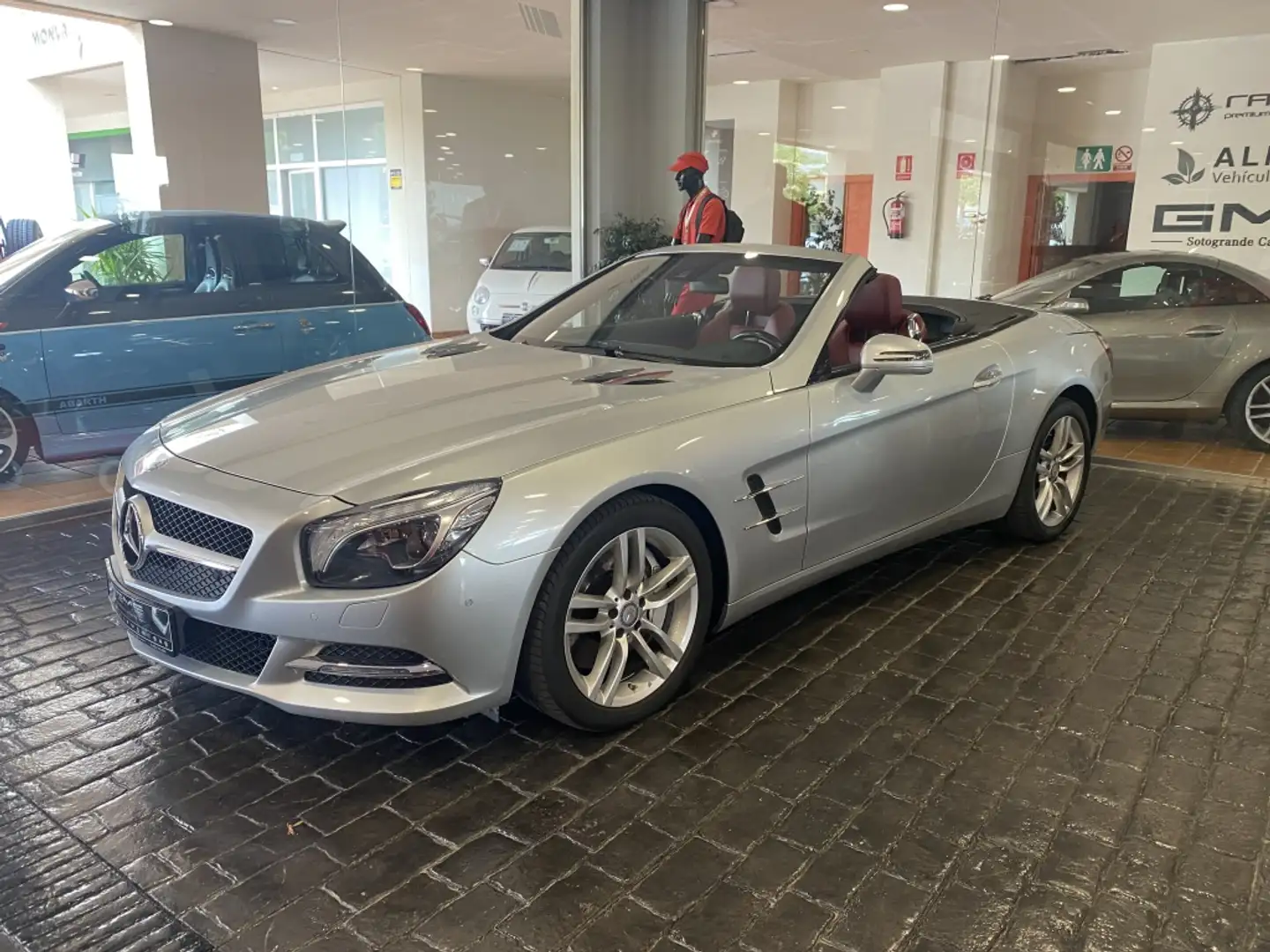Mercedes-Benz SL 400 Aut. Argintiu - 1