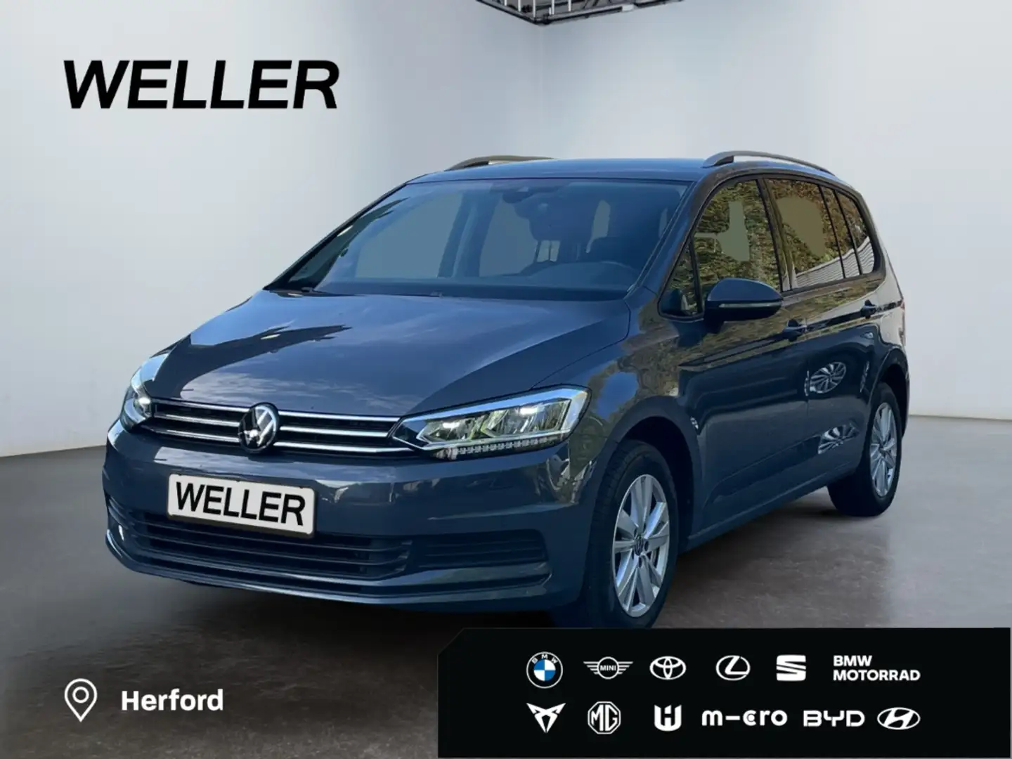 Volkswagen Touran 2.0 TDI DSG Comfortline *AHK*Alcantara*CAM* Grigio - 1
