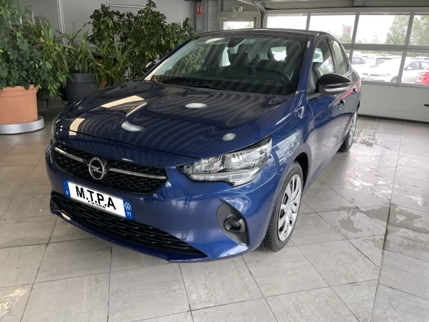 Opel Corsa 1.5 D 100ch Edition Business Bleu - 1