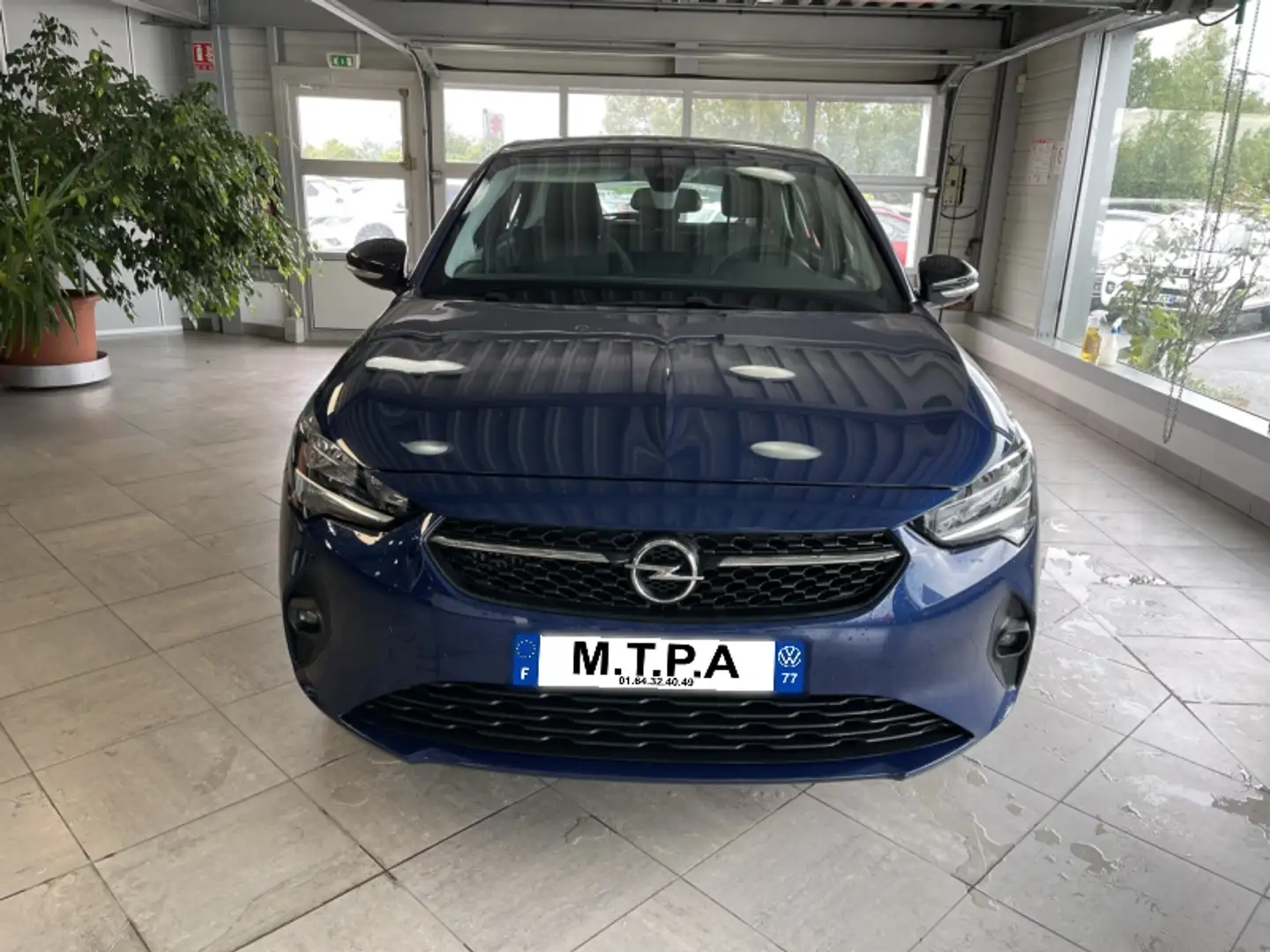 Opel Corsa 1.5 D 100ch Edition Business Bleu - 2