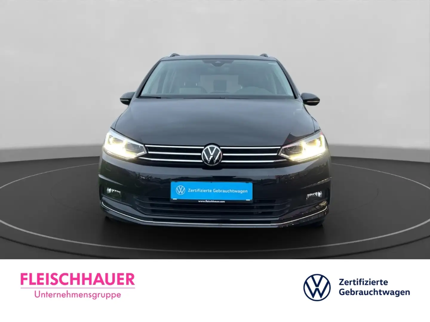 Volkswagen Touran Highline DSG+NAVI+LED+DAB+SHZ+ACC Schwarz - 2