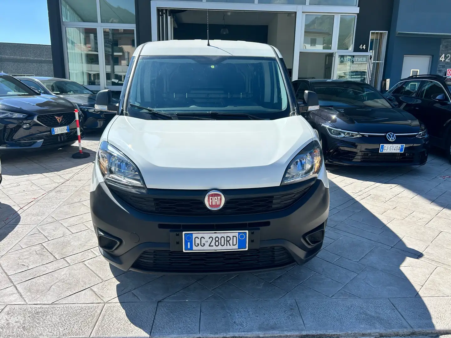 Fiat Doblò MAXI Serrature supplementari + ripari int Bianco - 2