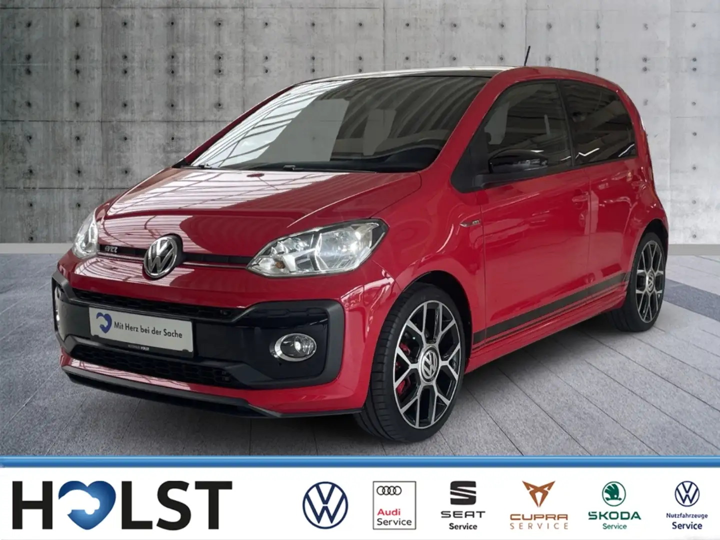 Volkswagen up! 1.0TSI GTI GRA Clima PDC Nebel SHZ Rot - 2