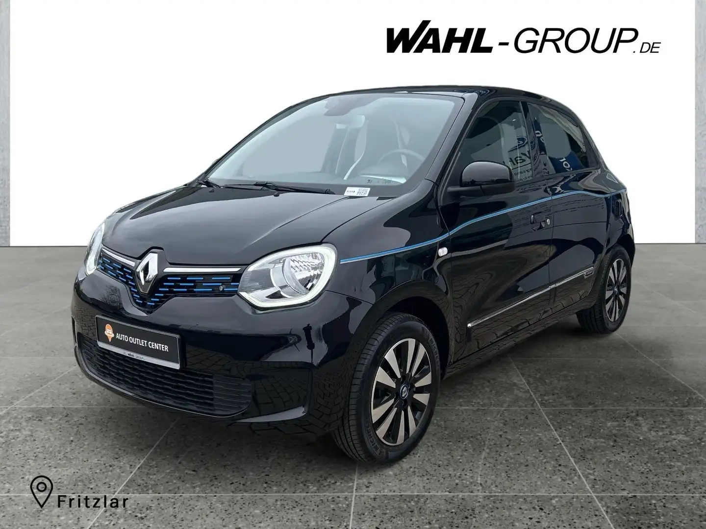 Renault Twingo Intens Electric DAB RFK Klimaaut. PDC Schwarz - 1
