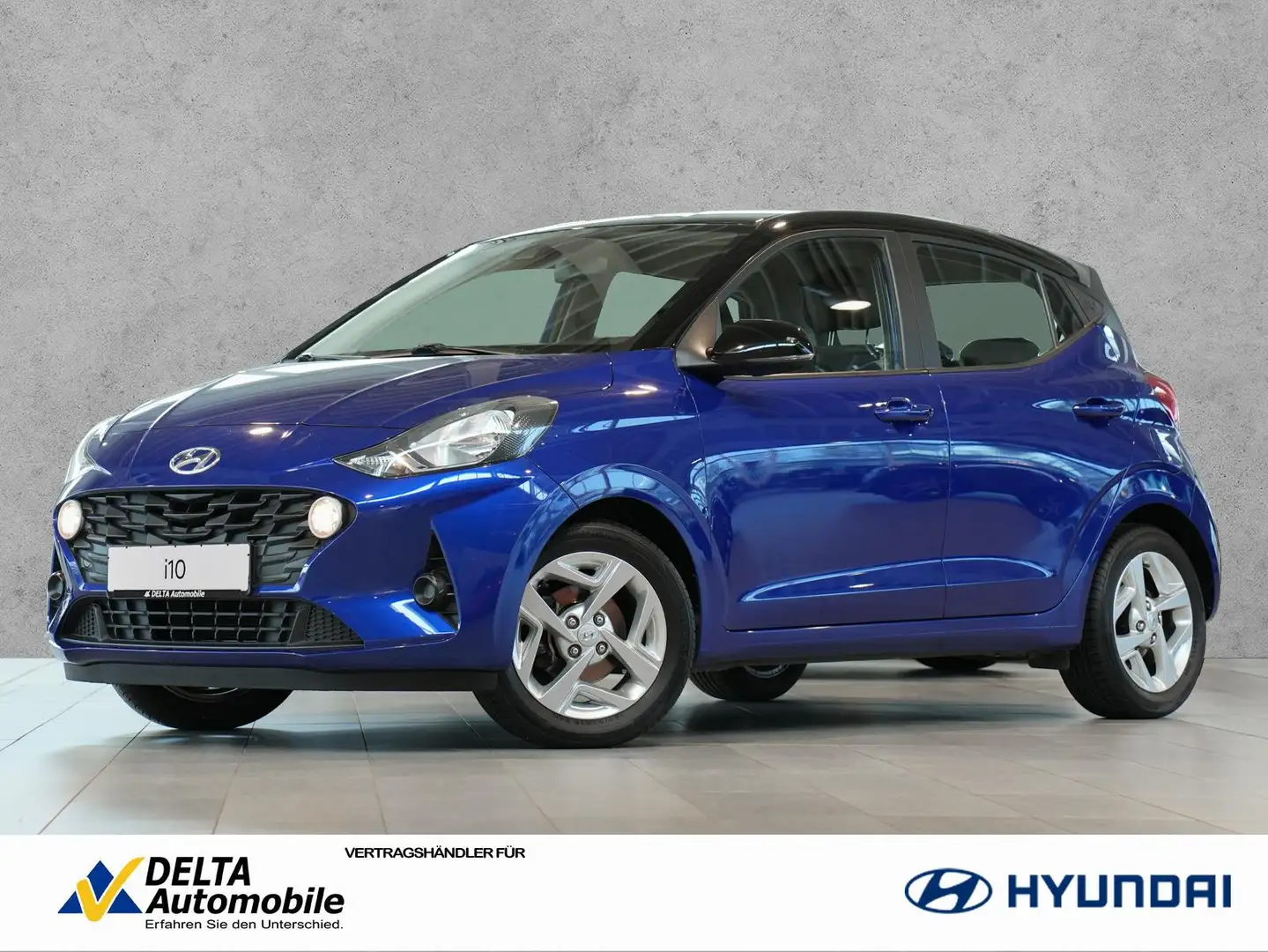 Hyundai i10 1.2 84PS Trend Sitzheizung Carplay Blau - 1