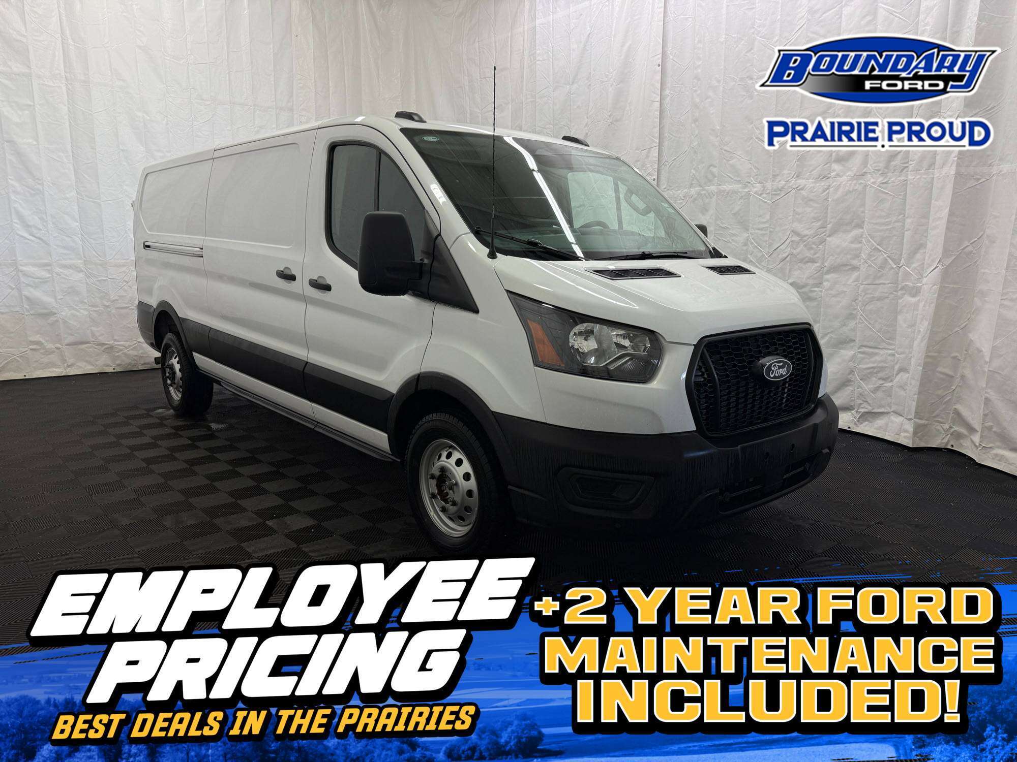 White 2026 Ford Transit Cargo Van All-Wheel Drive Automatic
