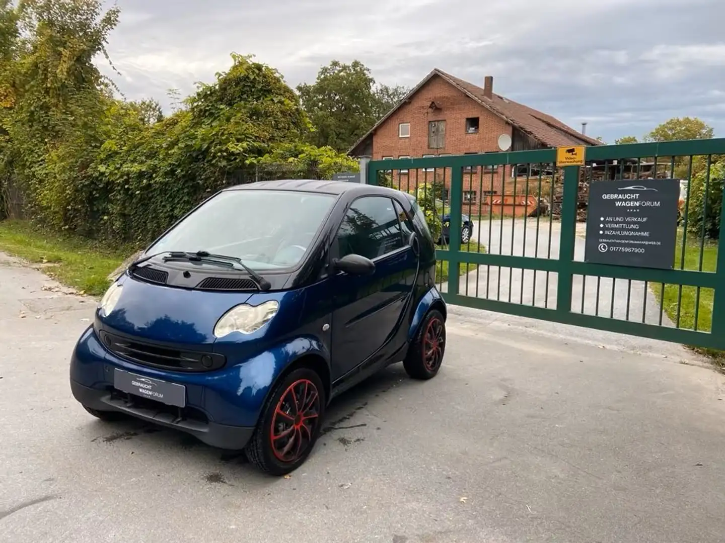 smart city-coupé/city-cabrio smart Blau - 1
