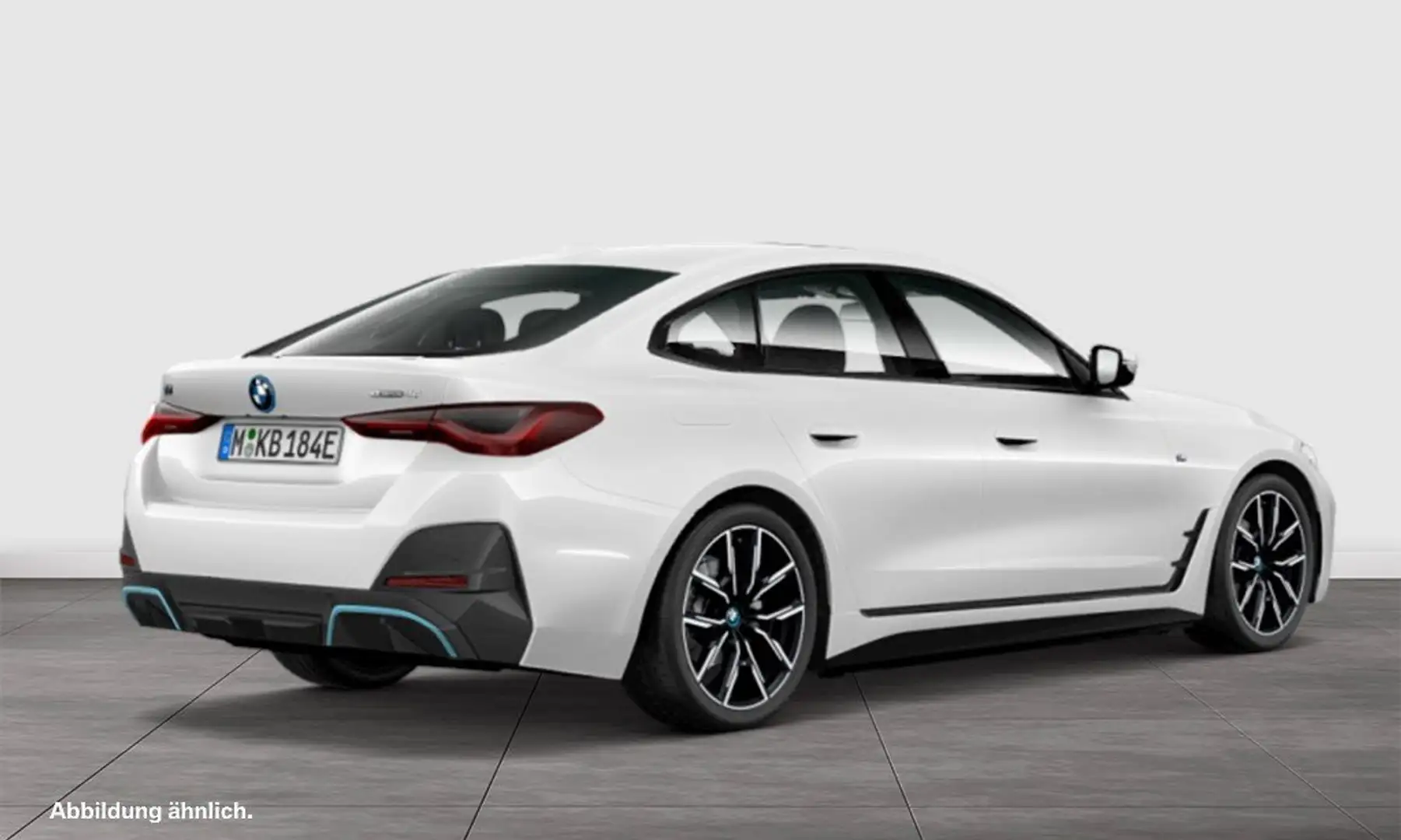 BMW i4 eDrive40 MSport Glasd. H/K PA RFK HuD Komfort. Weiß - 2