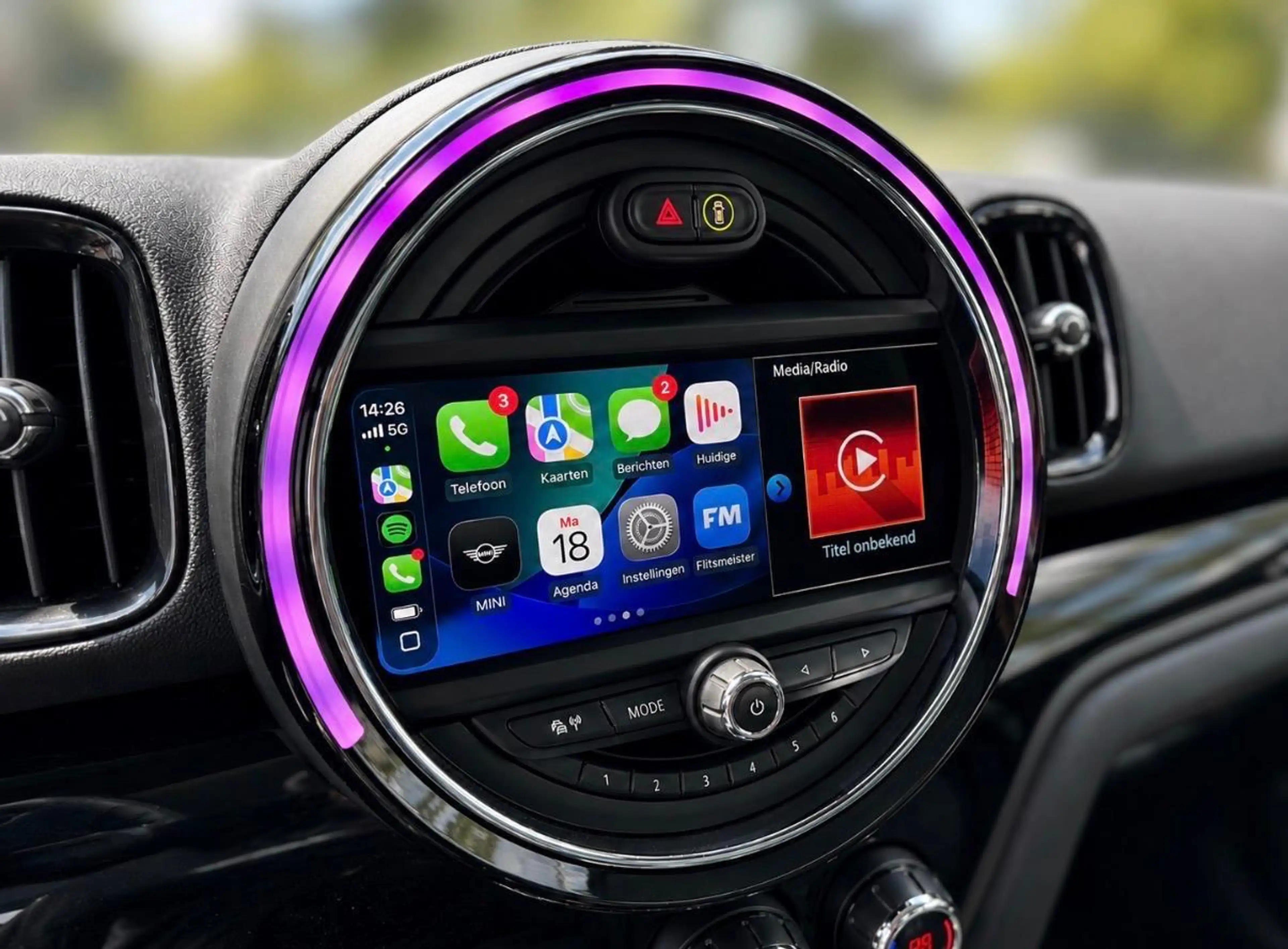 MINI Cooper SE Countryman 1.5 ALL4 Chili Panodak | Applay carplay | Leder | — photo 8