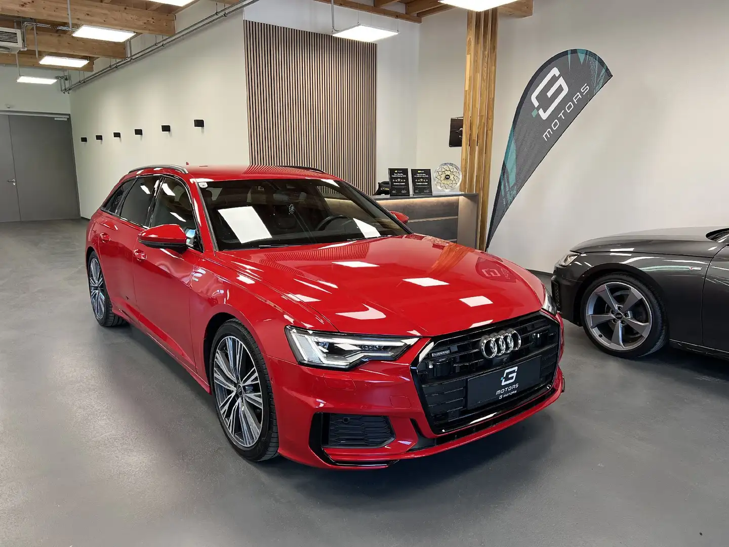 Audi A6 50 TFSI E SPORT QUATTRO 3X-SLINE TANGOROT BLACK E Rot - 2
