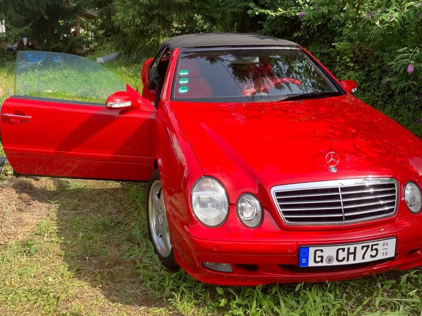 Mercedes-Benz CLK 230 CLK Cabrio 230 Kompressor Elegance Rouge - 1
