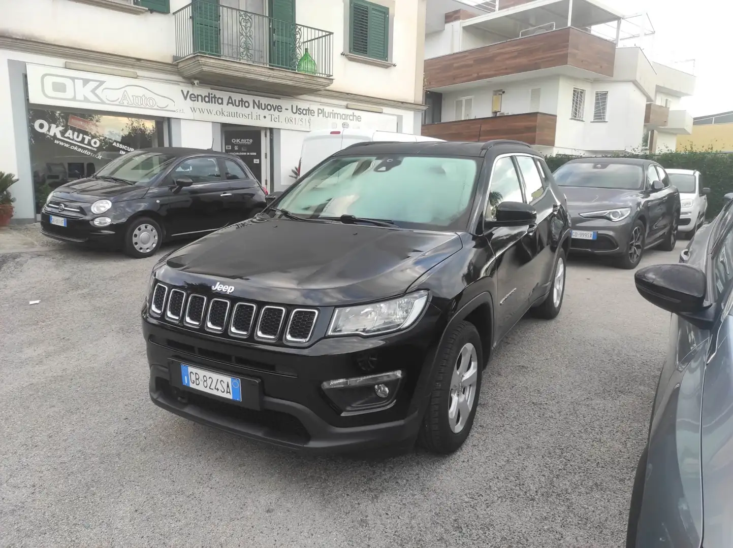 Jeep Compass Compass II 2017 1.6 mjt Longitude 2wd 120cv my19 Nero - 1