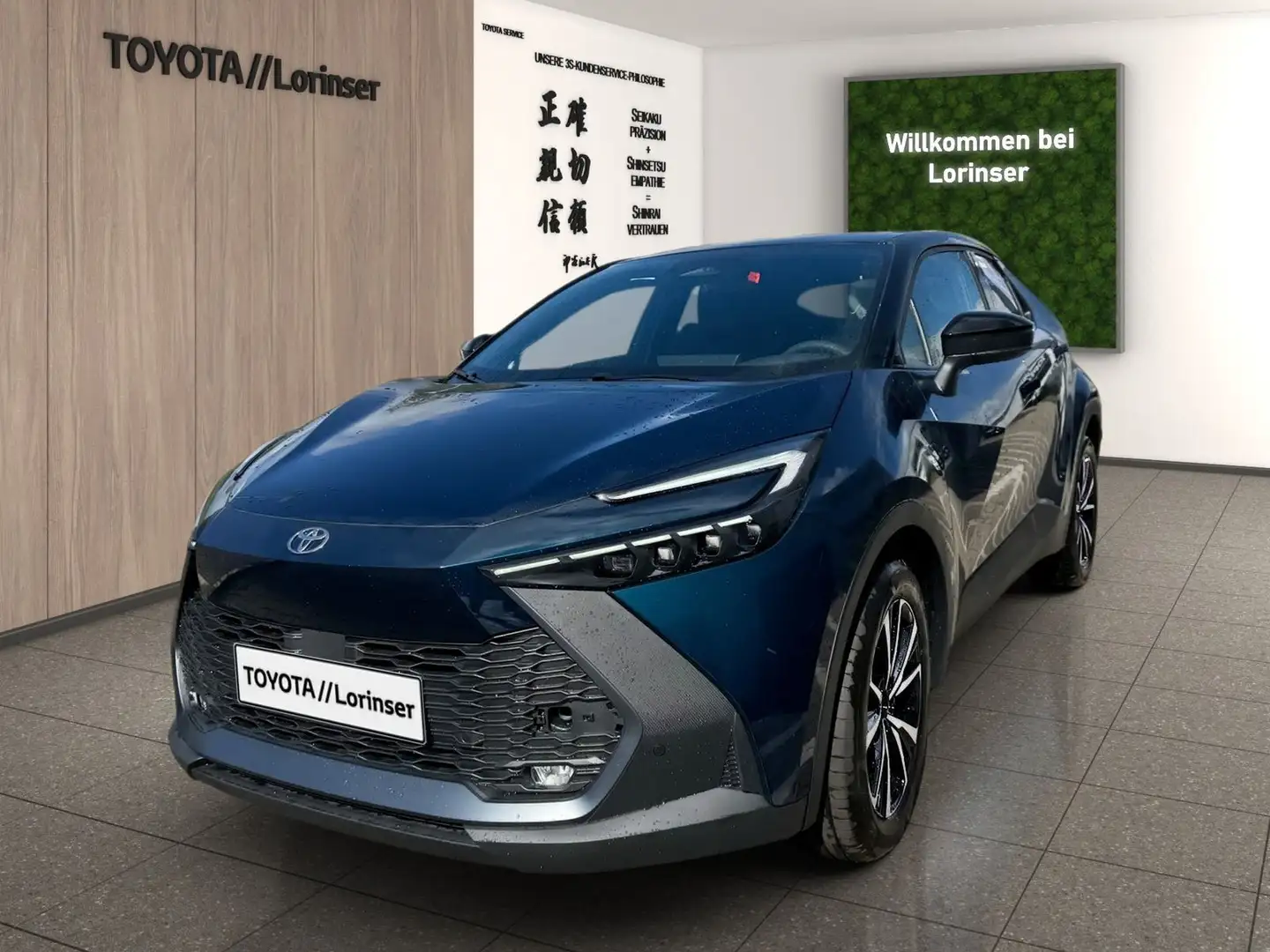 Toyota C-HR 2.0 FWD Teamplayer Kam.+KlimaA+LED+PDC+SHZ Blau - 1