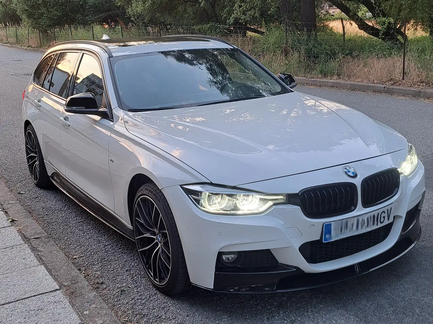 BMW 320 F31 Serie 3 Touring 320d xDrive 190CV Aut 2016 Blanco - 2