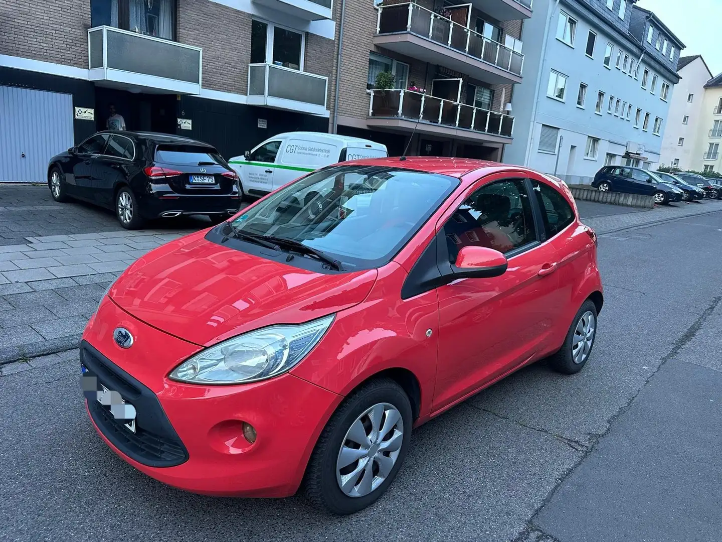 Ford Ka/Ka+ Ka 1.2 Titanium, Tüv Neu, Klima Rot - 1