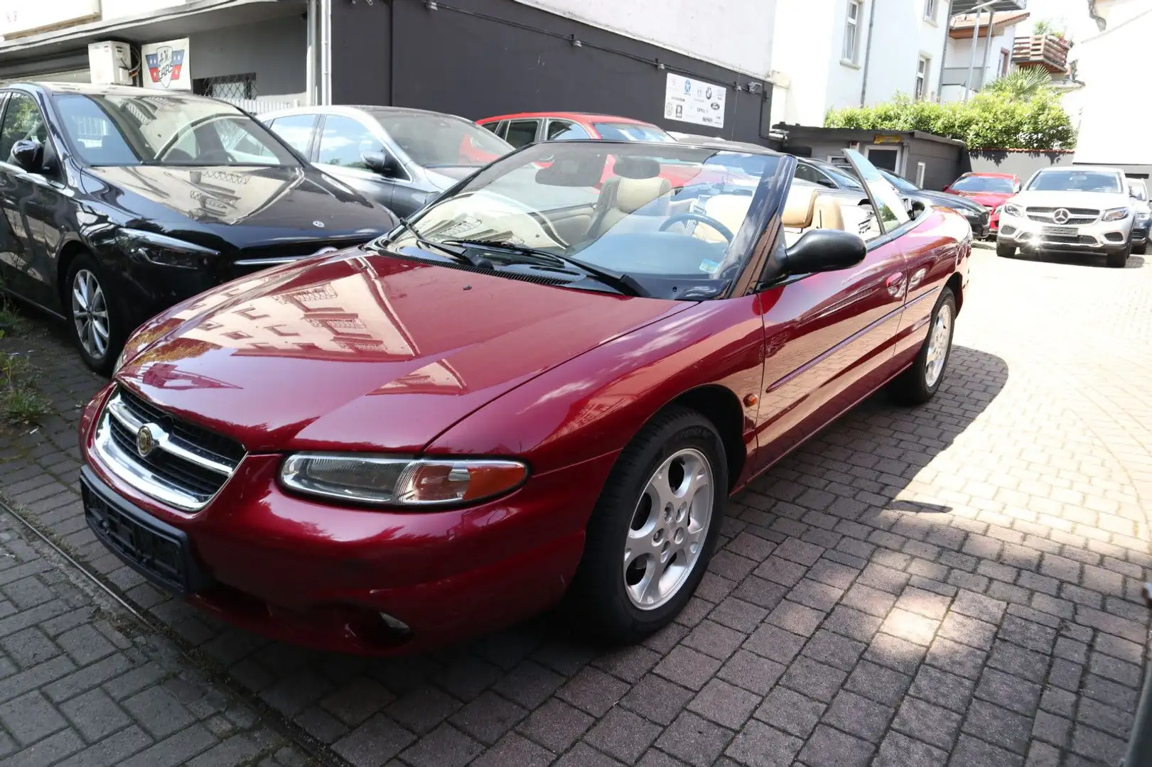 Chrysler Stratus 2.5 LX Cabrio 1.Hand Wenig Km! Klima TUV Mauve - 1