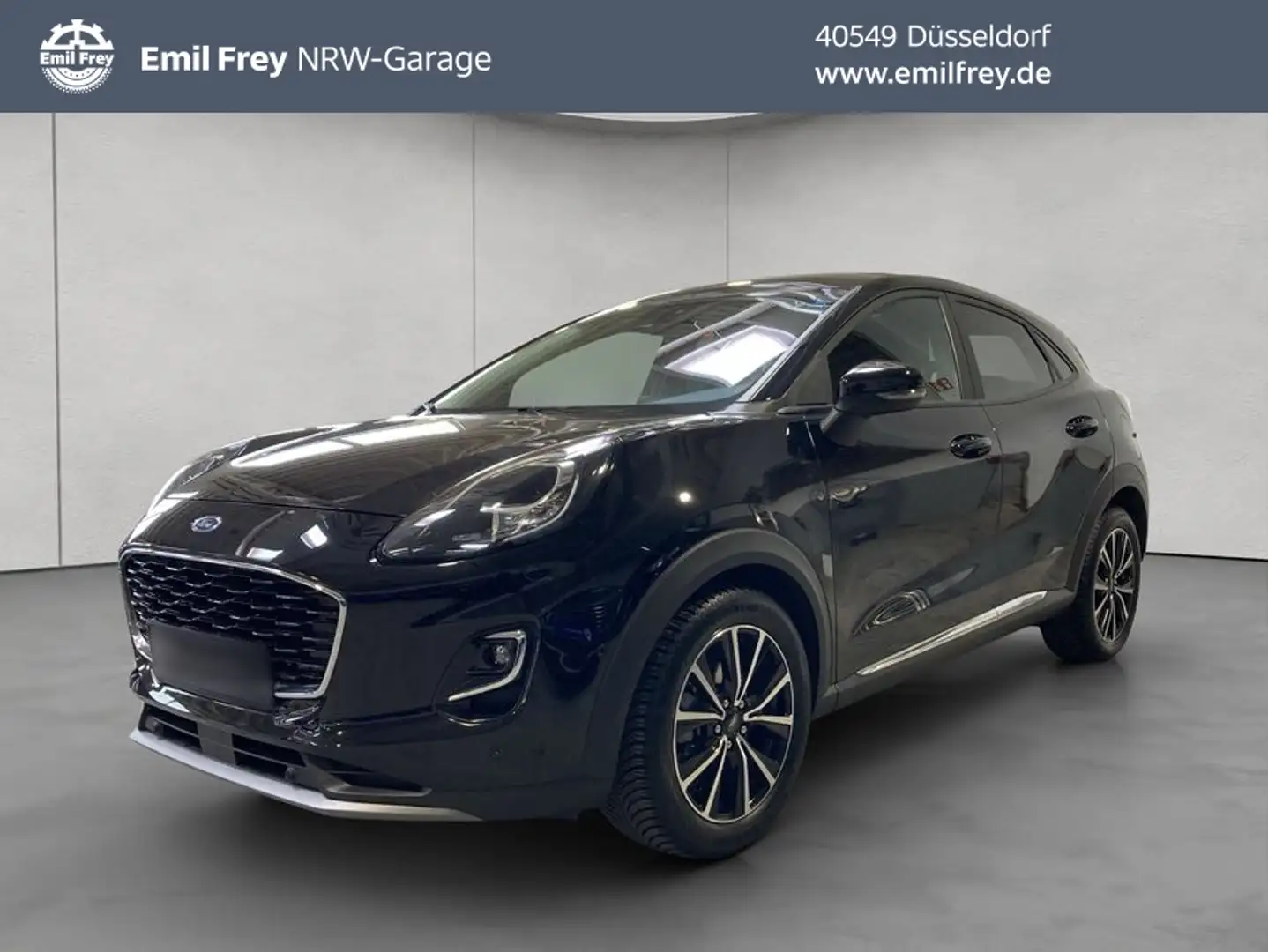 Ford Puma 1.0 EcoBoost Hybrid TITANIUM PANO+LED+SHZ Noir - 1