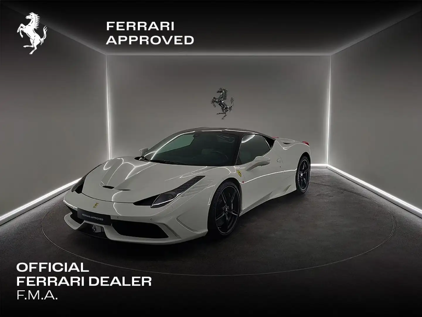 Ferrari 458 Speciale - 2y Ferrari Approved Білий - 1