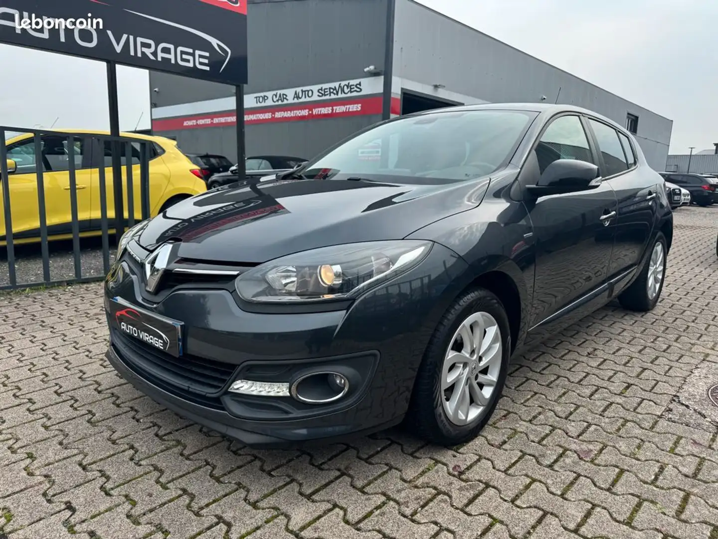 Renault Megane III 1,2 TCE 116 CV Edition LIMITED 116200 KMS Garantie 12 mois Noir - 1