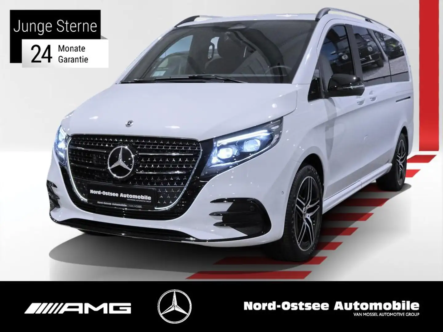 Mercedes-Benz V 300 STYLE AMG neues Modell DISTR STDHZG NIGHT-PAKET Wit - 1