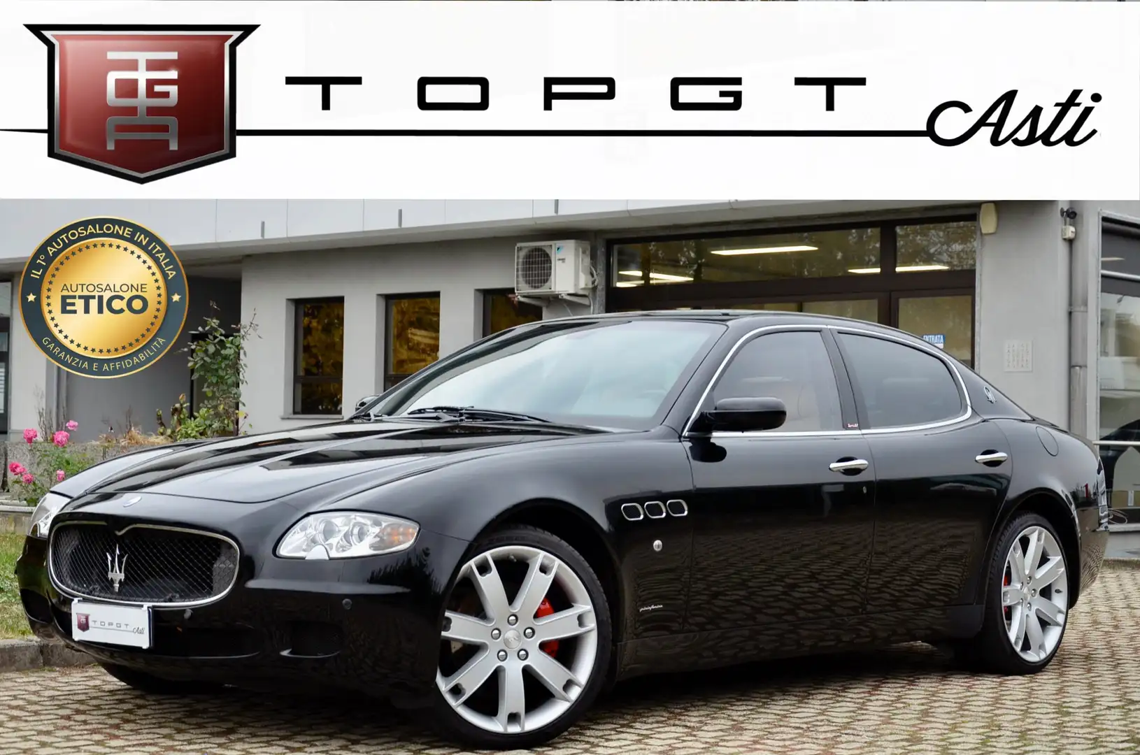Maserati Quattroporte 4.2 V8 Sport GT 401cv auto UNICOPR, PERMUTE Noir - 1