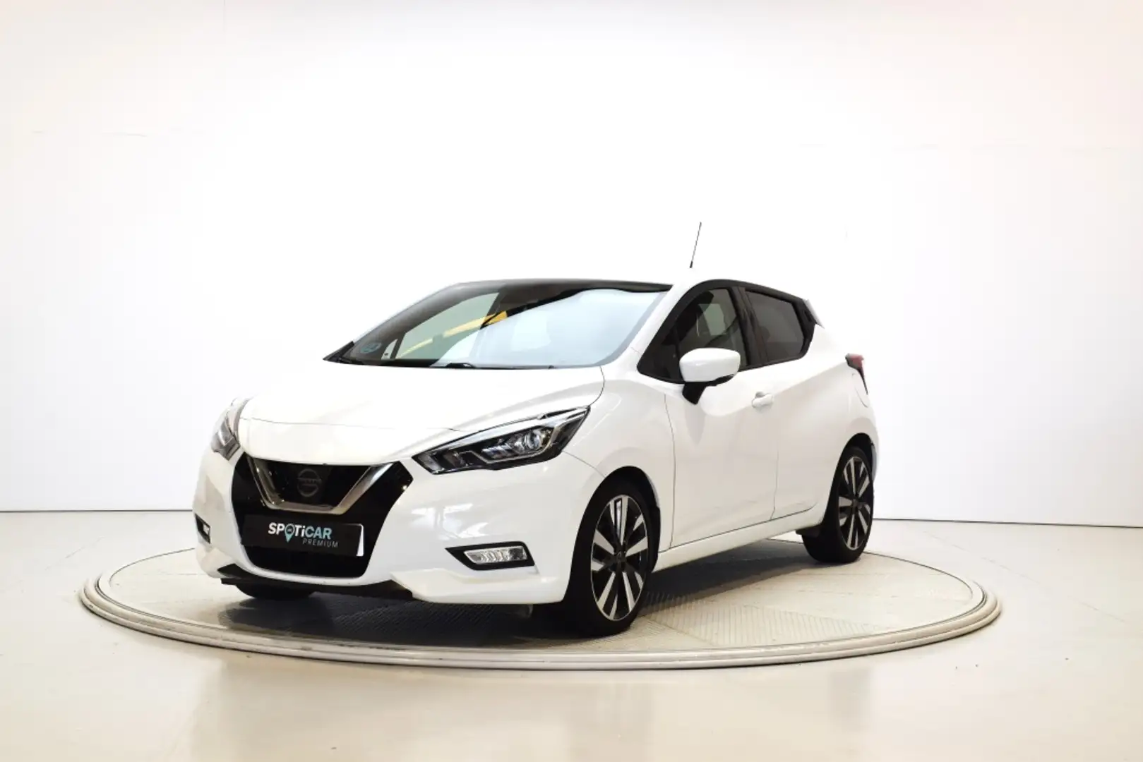 Nissan Micra IG-T Tekna 100 Blanco - 1
