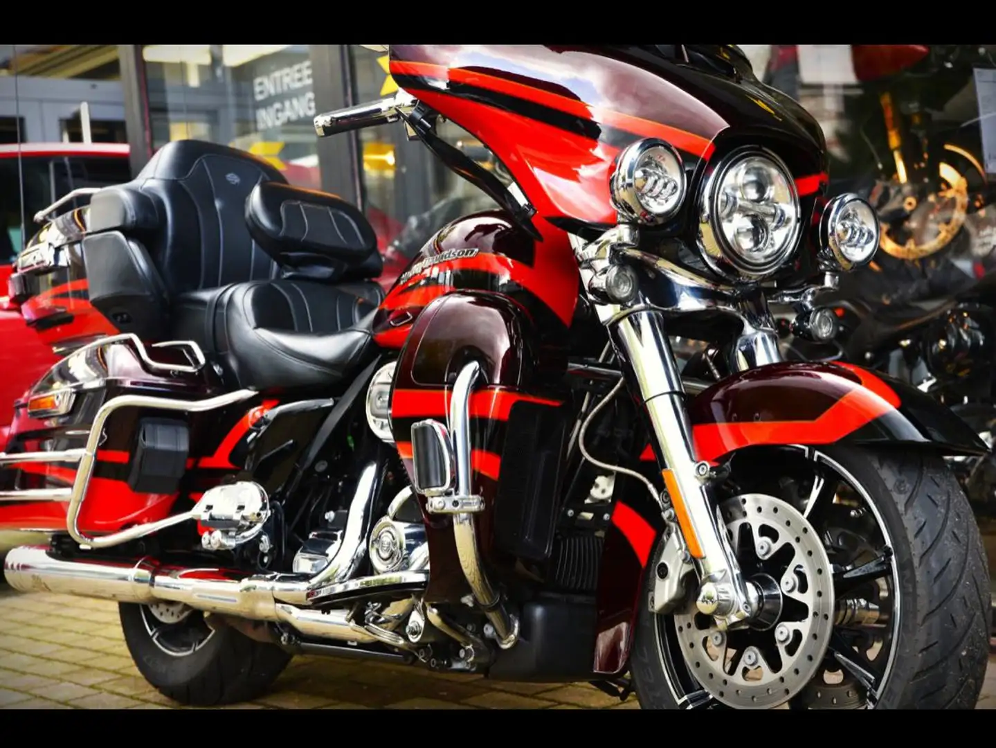 Harley-Davidson CVO Limited Electra glide Rojo - 1