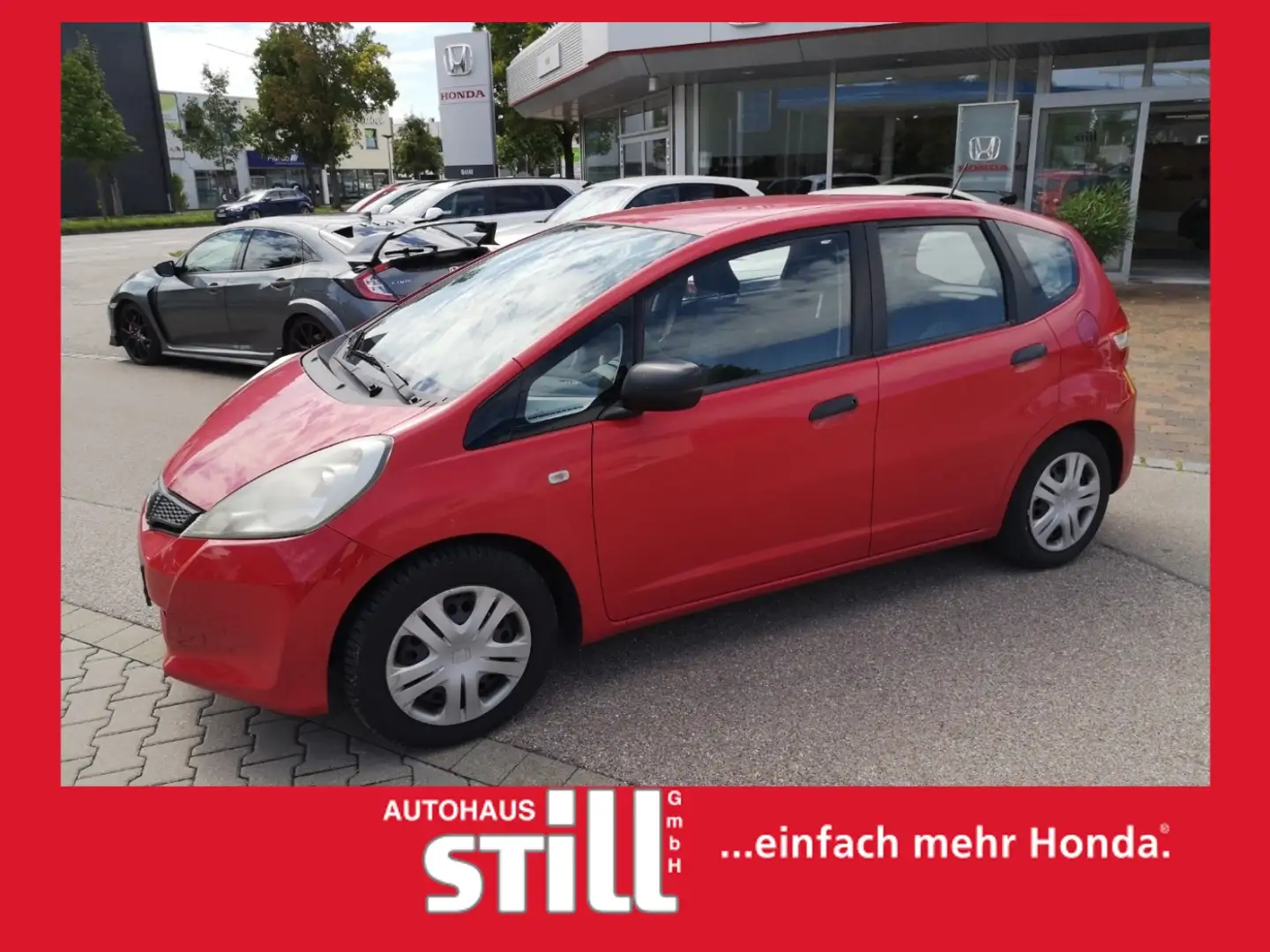 Honda Jazz 1.2 i S Cool Klima PDC Rot - 1