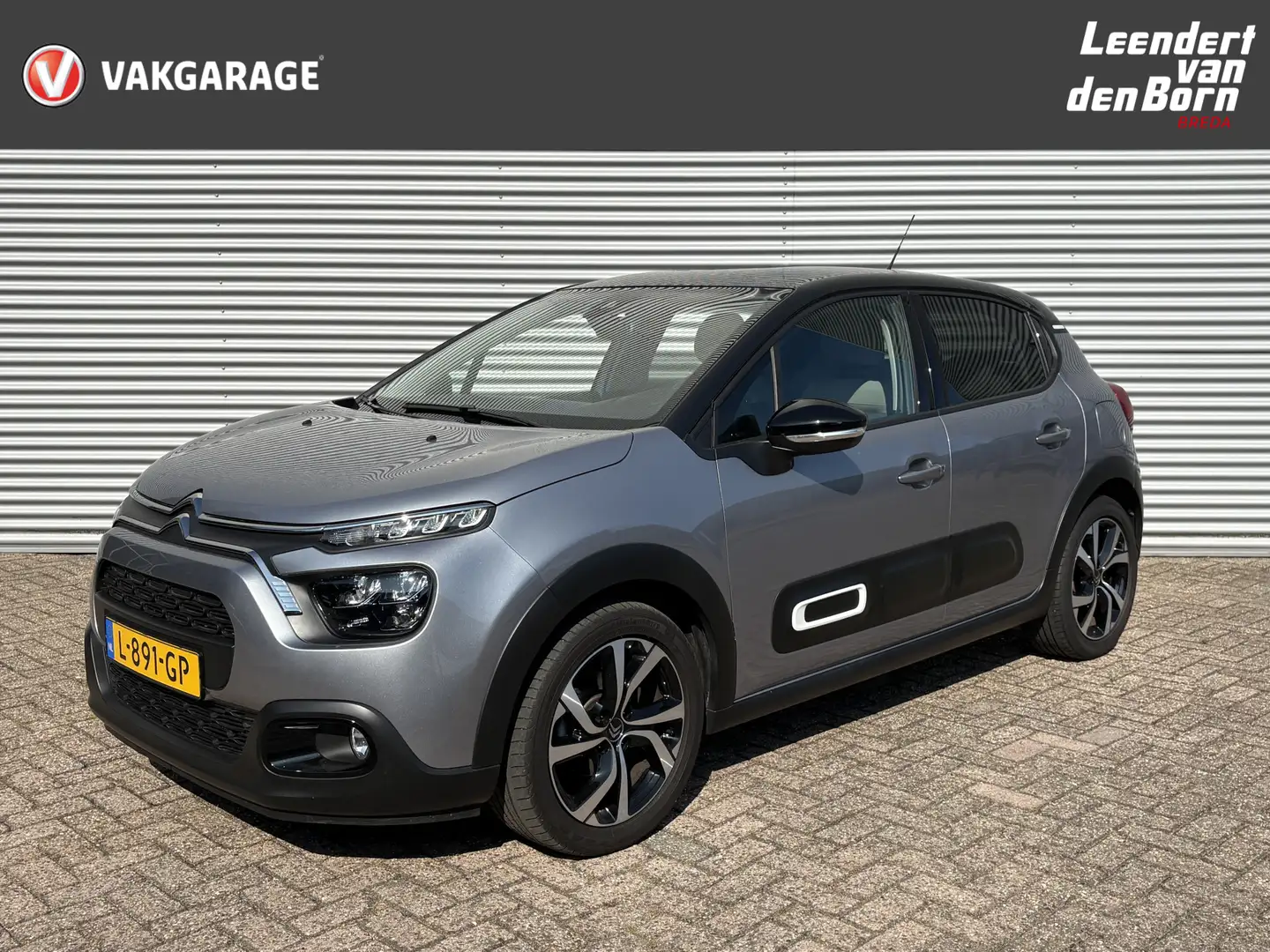 Citroen C3 1.2 PureTech Shine AUTOMAAT Apple Carplay/Android Grigio - 1