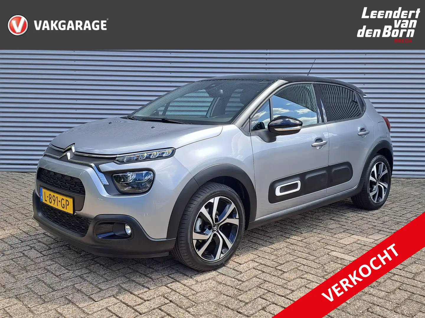 Citroen C3 1.2 PureTech Shine AUTOMAAT Apple Carplay/Android Gris - 1