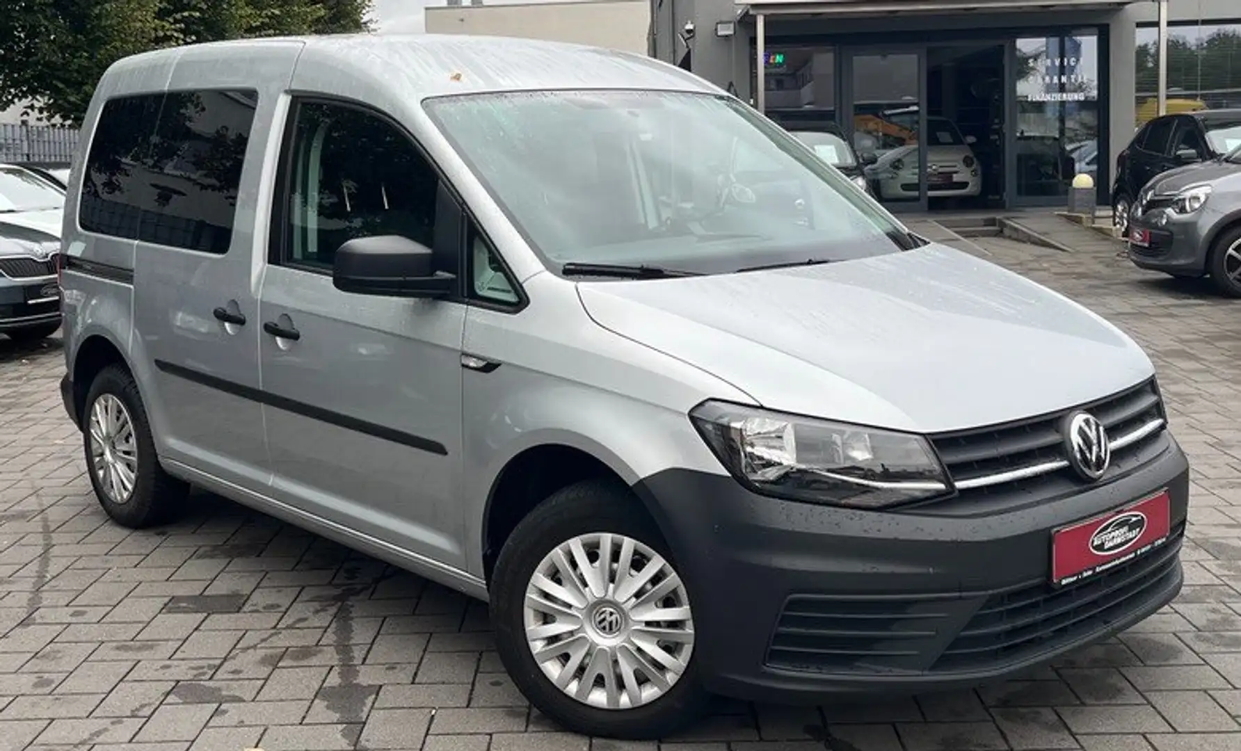 Volkswagen Caddy TÜV AU NEU*Allweter*PDC*KLIMA*STAND-HEIZ* Silber - 1