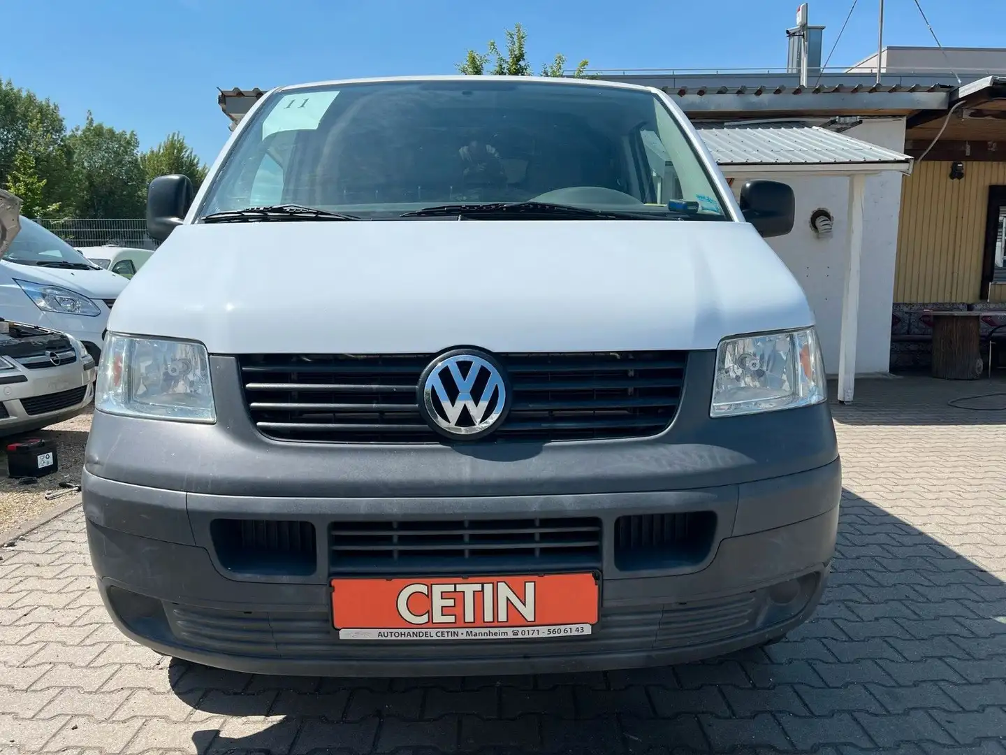 Volkswagen T5 Transporter Kasten-Kombi Kasten Grijs - 2