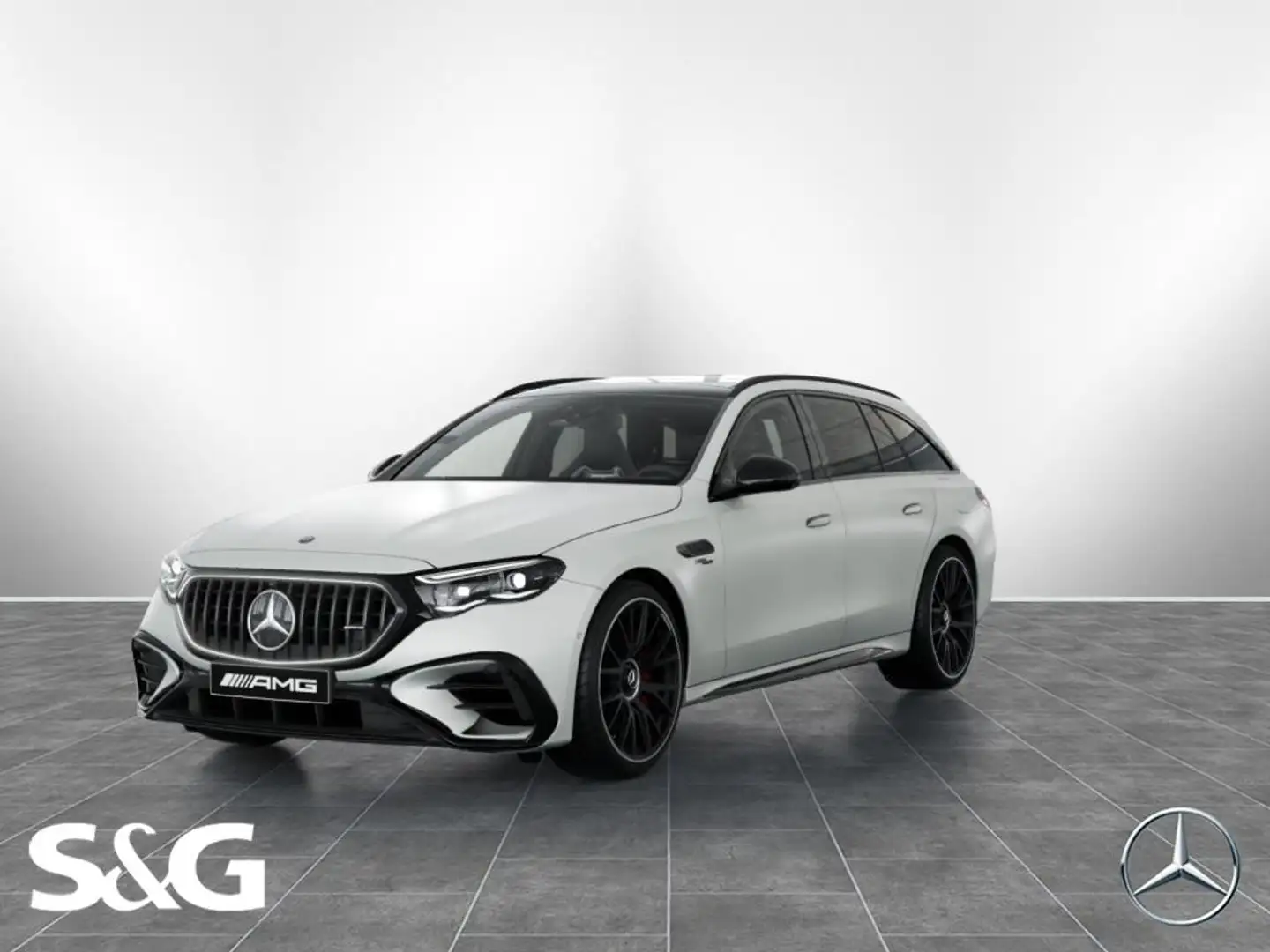 Mercedes-Benz E 53 AMG 4M+ T MBUX+360°+DIG-LED+AHK+Pano+Distro Weiß - 1
