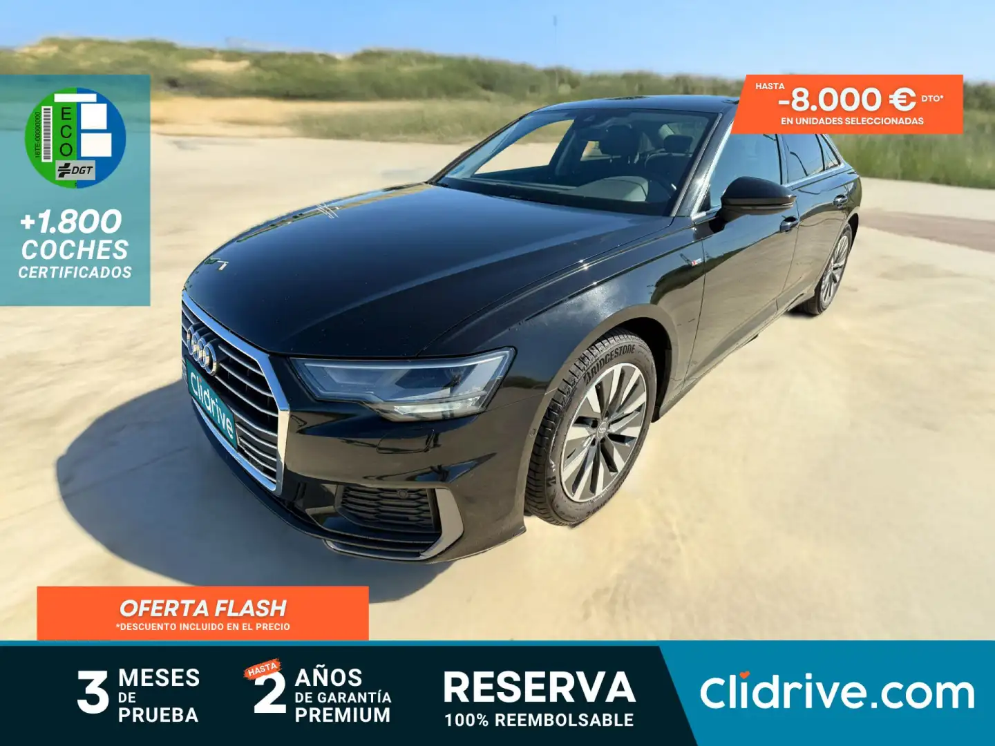 Audi A6 40 TDI Sport quattro-ultra S tronic Negro - 1