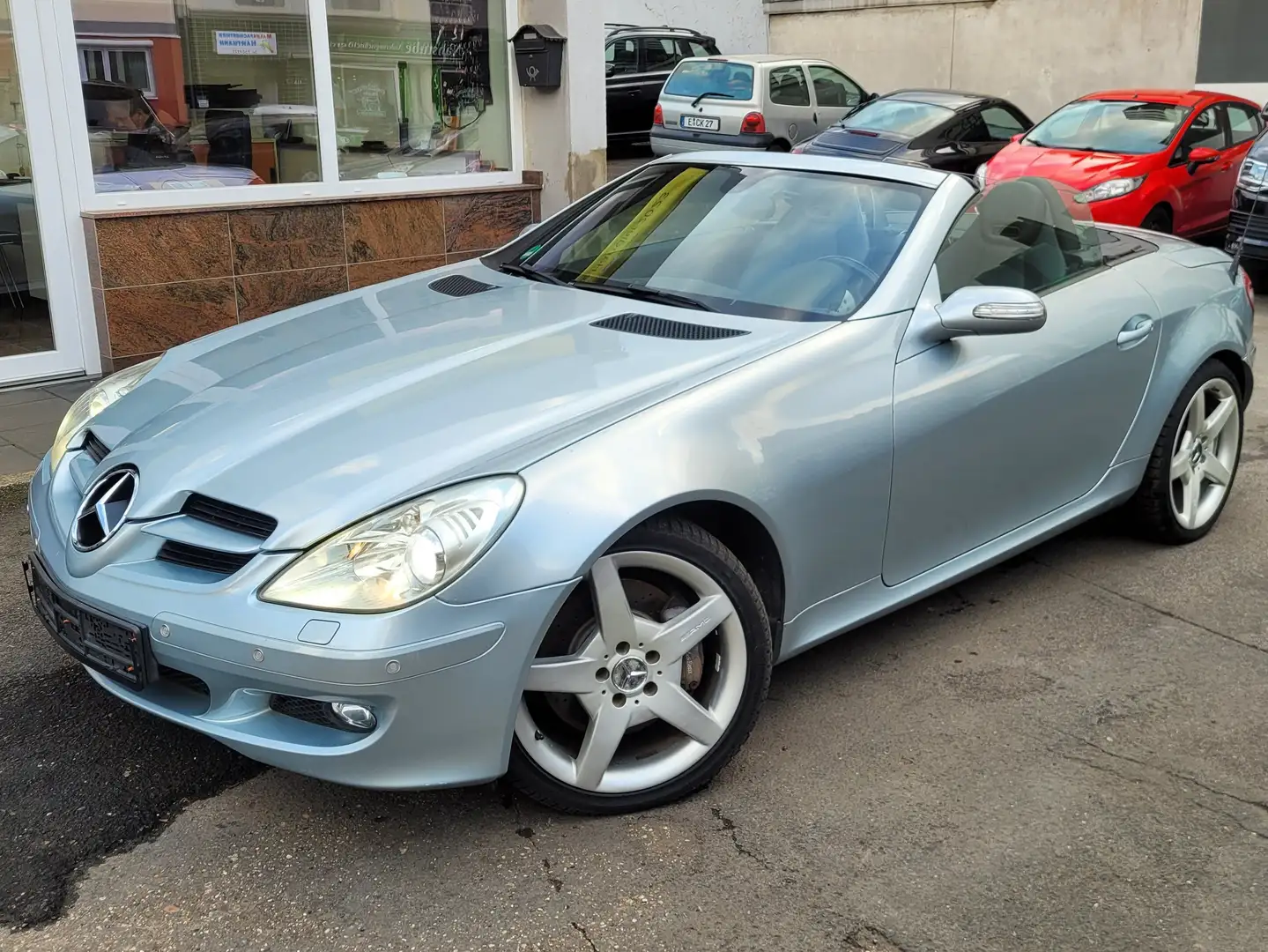 Mercedes-Benz SLK 350 7G* 8 AMG Felgen 18 Zoll* Xen* Navi*Leder*Klimaaut Argent - 2