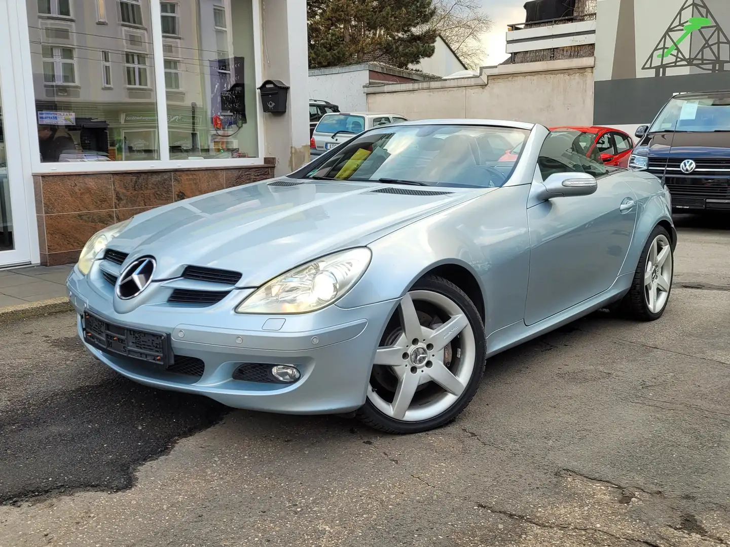 Mercedes-Benz SLK 350 7G* 8 AMG Felgen 18 Zoll* Xen* Navi*Leder*Klimaaut Argent - 1