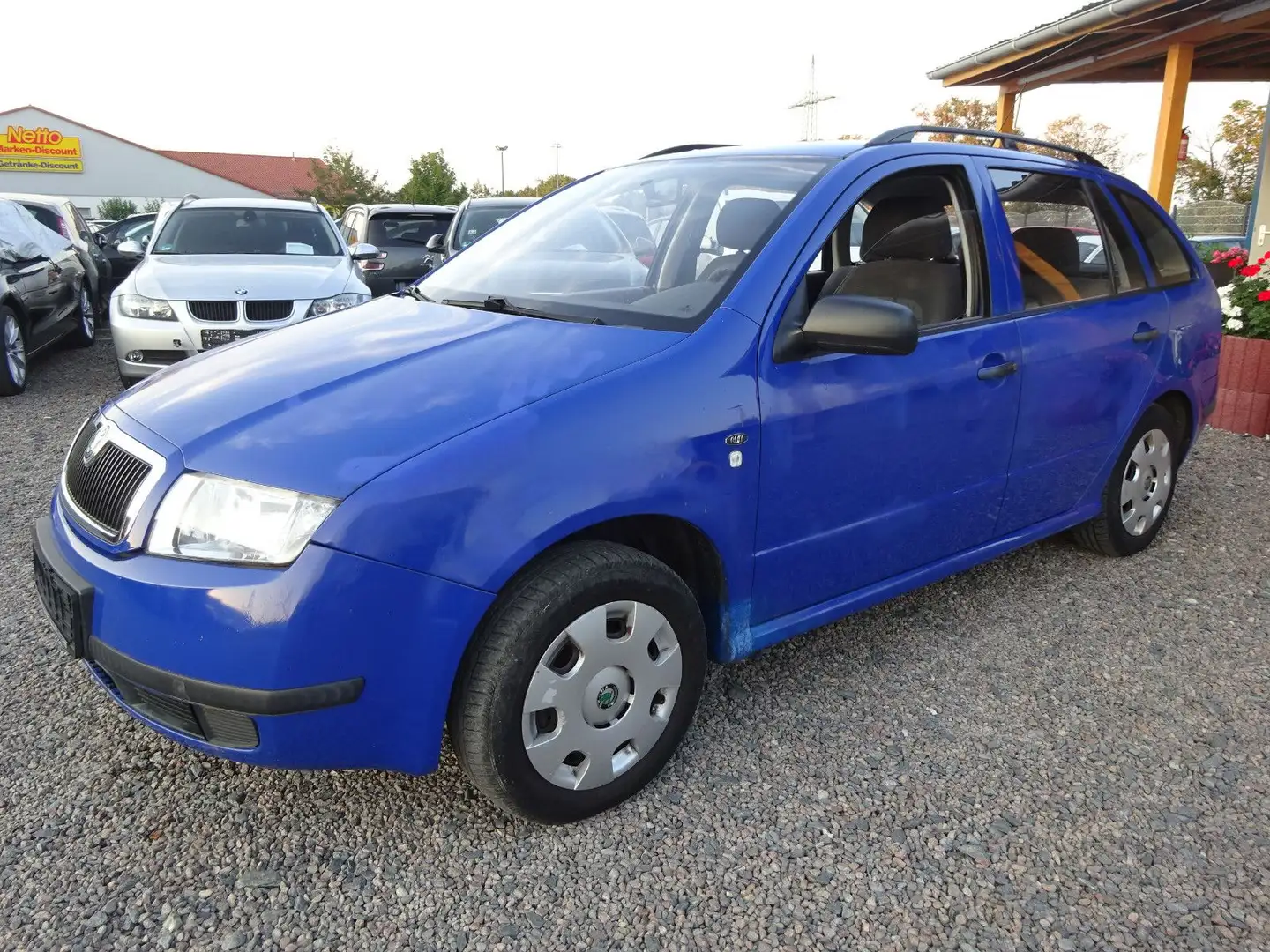 Skoda Fabia 1.4 16V Classic Combi Bleu - 1