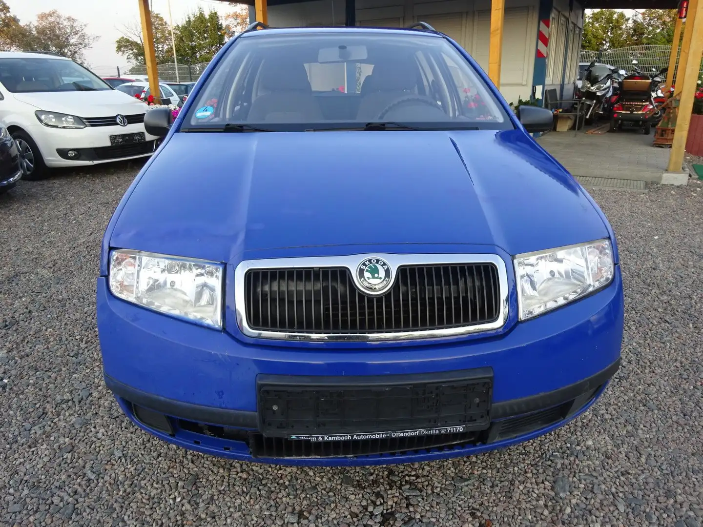 Skoda Fabia 1.4 16V Classic Combi Bleu - 2