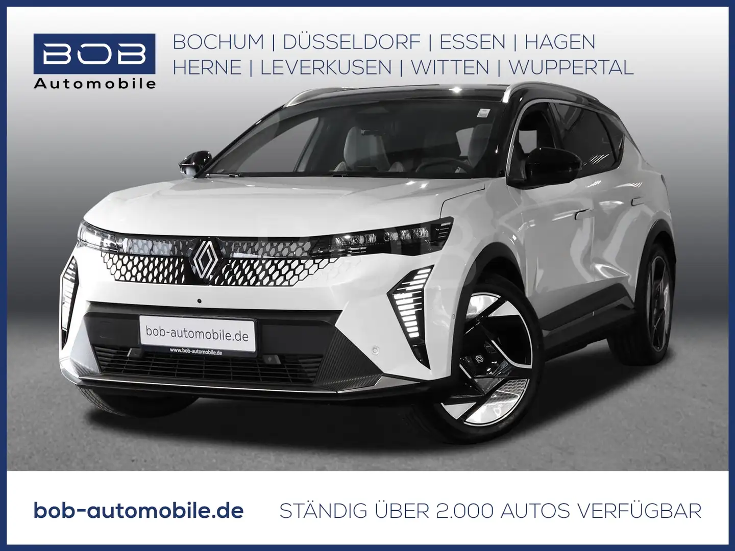 Renault Scenic E-Tech 100% elekt. ICONIC 220 8-fach bereift Blanco - 1