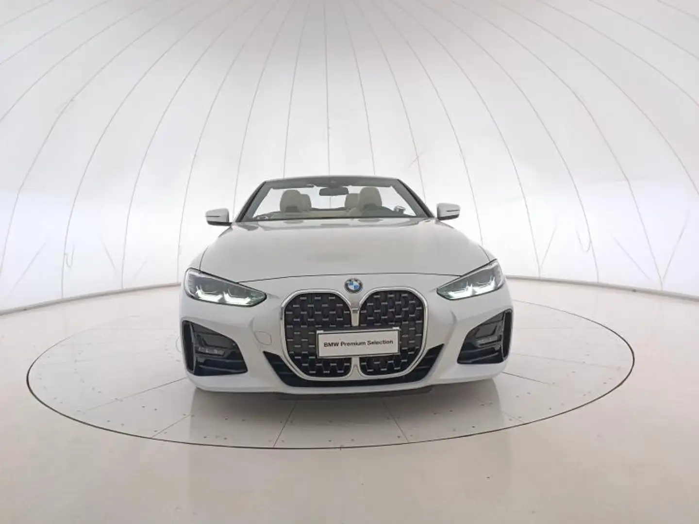 BMW 420 d Cabrio mhev 48V Msport auto Beyaz - 2