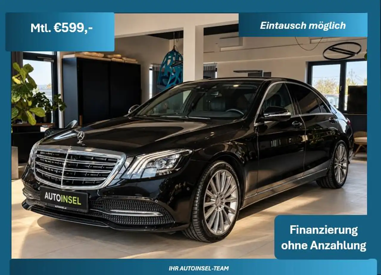 Mercedes-Benz S 350 Lang-Version+Navi+Kamera+Tempomat+360°+Große-Ambiente(64-Farben)+Memorie-Sitze+Attention-Assist+Schlaf-Funktion