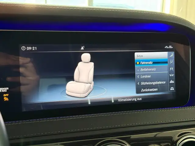Mercedes-Benz S 350 Lang-Version+Navi+Kamera+Tempomat+360°+Große-Ambiente(64-Farben)+Memorie-Sitze+Attention-Assist+Schlaf-Funktion Ansicht 22