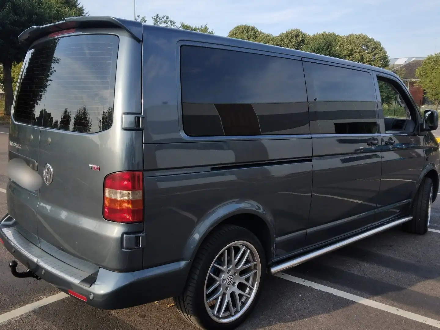 Volkswagen T5 boite automatique Gris - 2