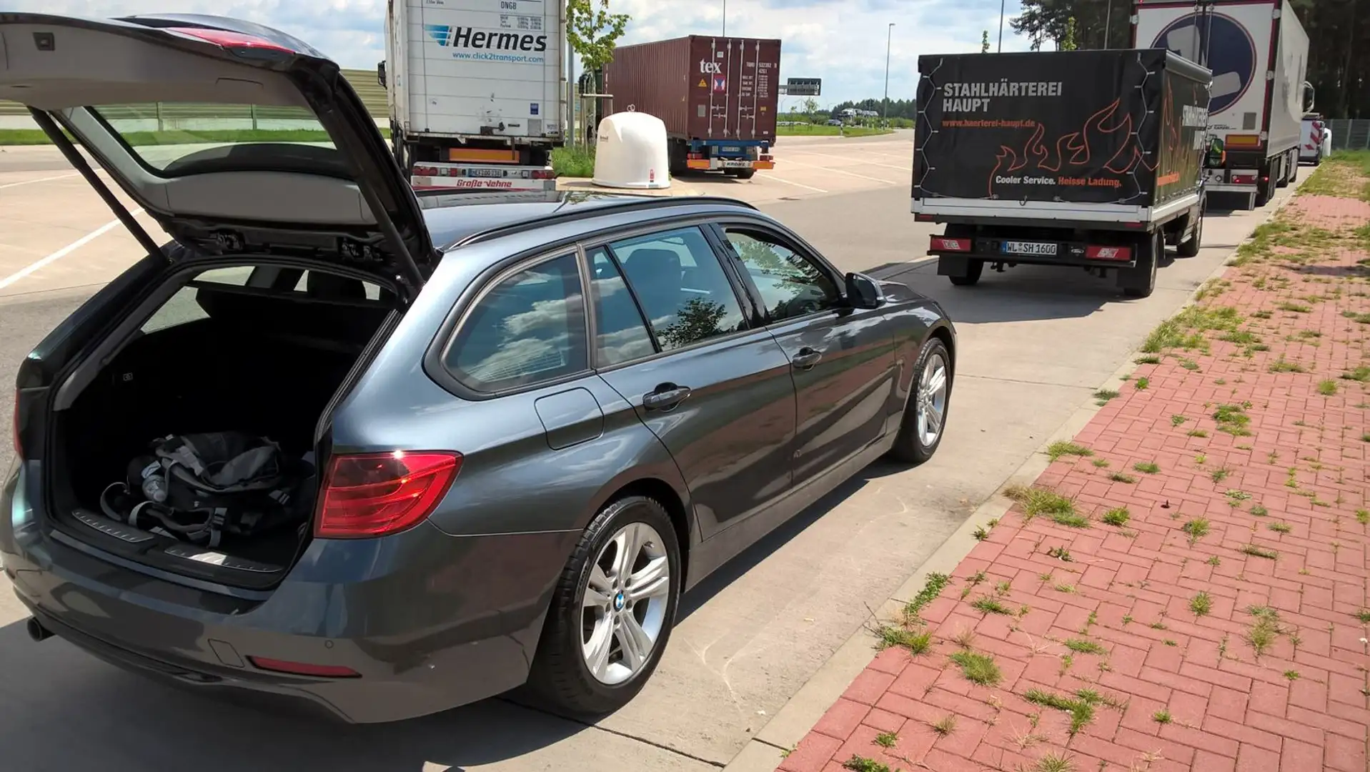 BMW 316 316d Touring Grau - 1