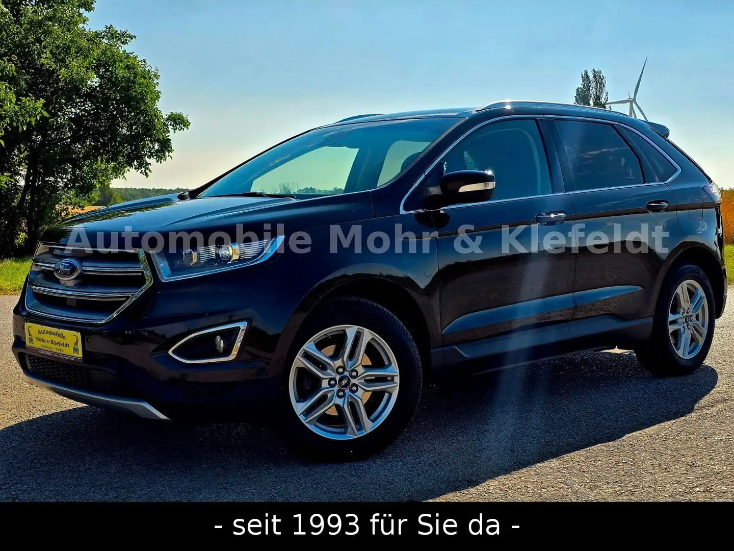 Ford Edge Titanium 4x4*AHZV*LED*ACC*KEYFREE*LHZ*DAB* Zwart - 1
