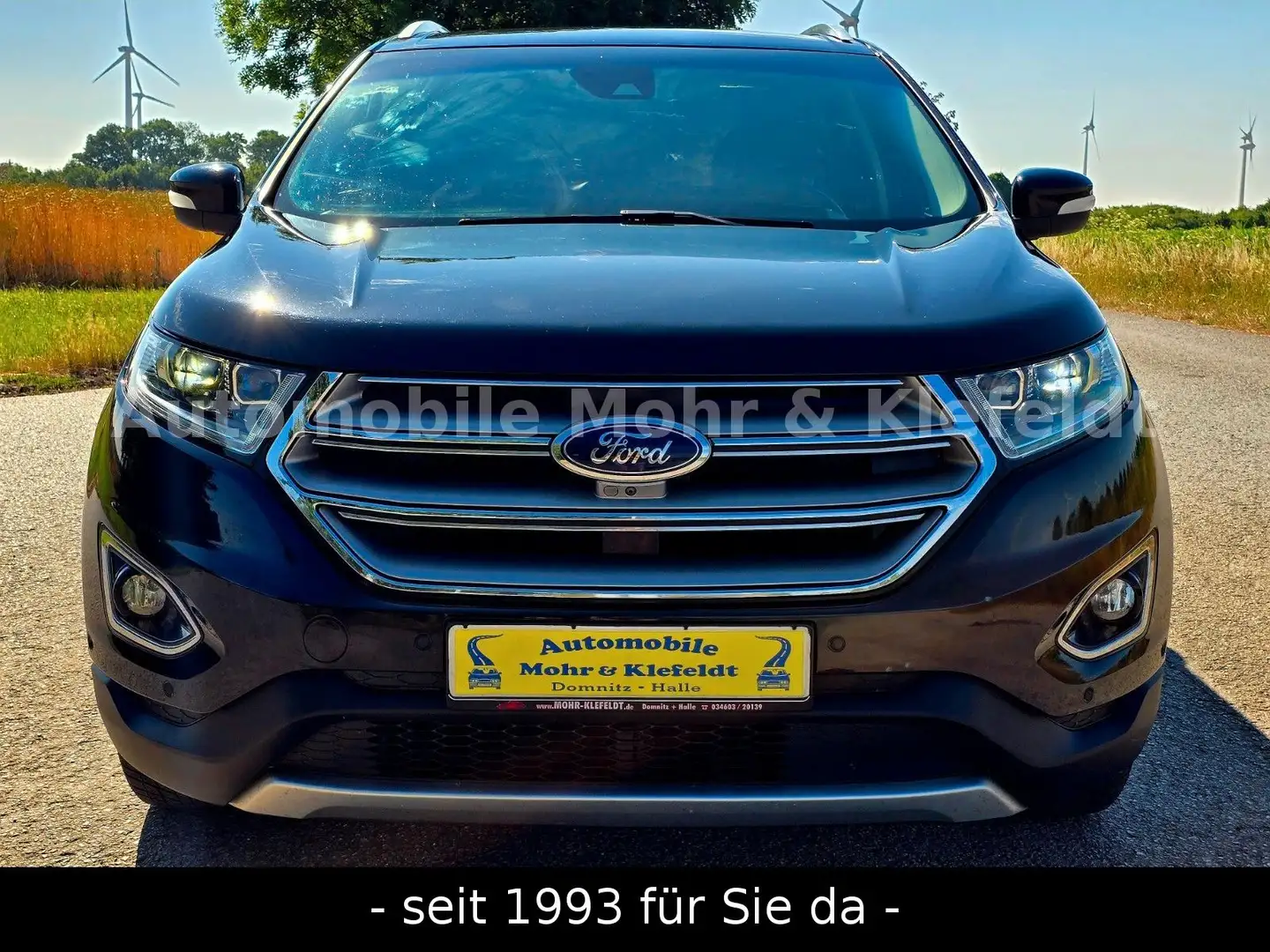 Ford Edge Titanium 4x4*AHZV*LED*ACC*KEYFREE*LHZ*DAB* Zwart - 2