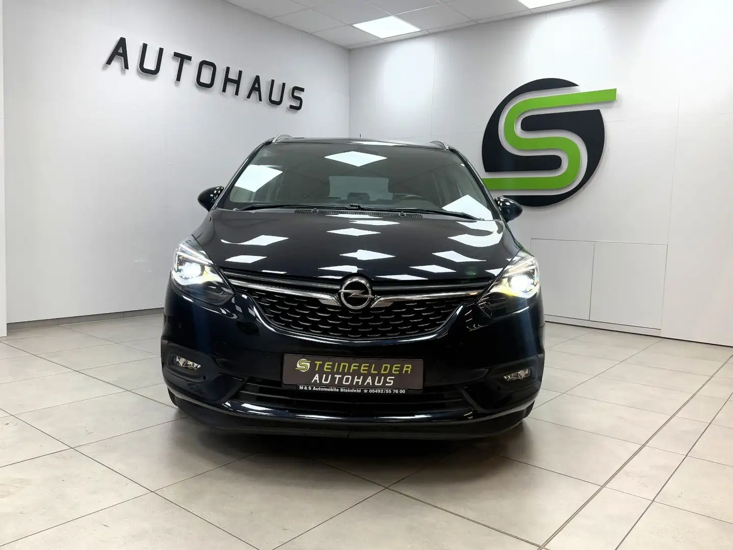 Opel Zafira C1.6 Innovation/7-SITZER/NAVI/R-KAMERA/AHK Blau - 2