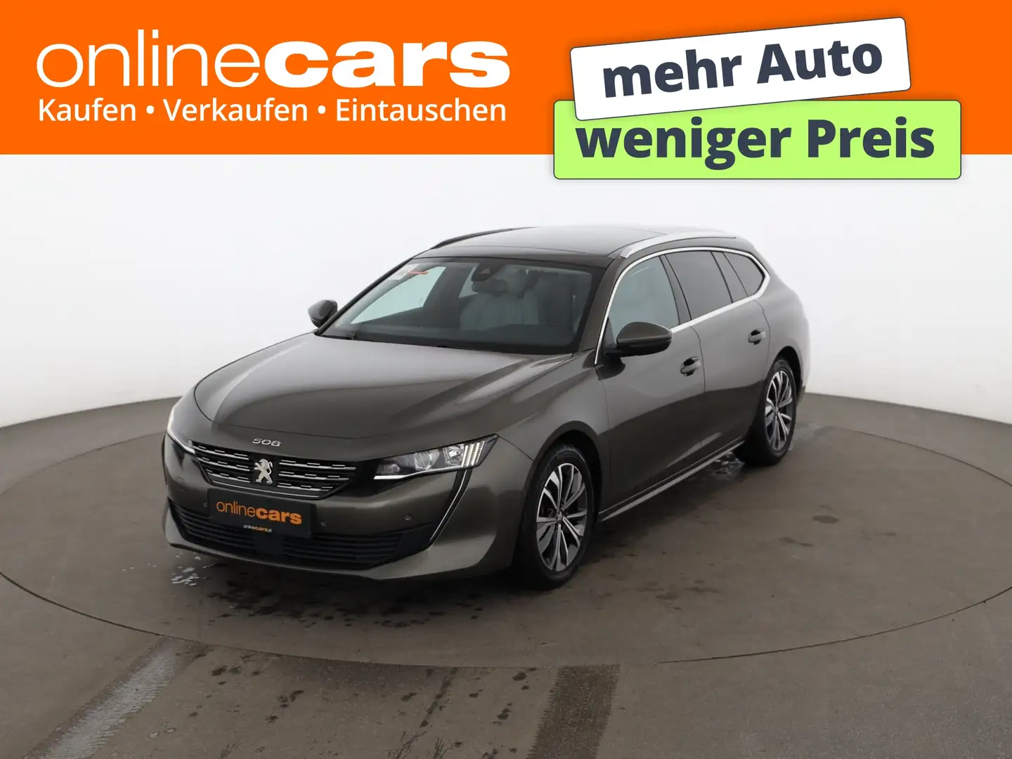 Peugeot 508 1.5 BlueHDi 130 SW Allure Aut SKY RADAR LEDER Grau - 1